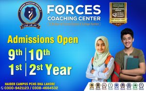 Admissions Open – Forces Coaching Center